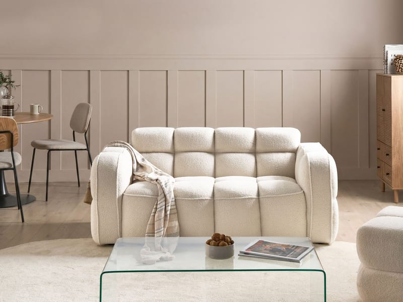 2-istuttava sohva Utana - Off-White - Huonekalut - Sohva - 2:n istuttava sohva