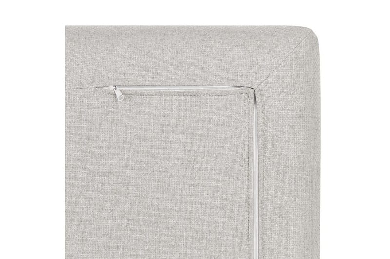 2-sitssoffa Beliani Heden Beige/ljust trä Beige||Light colored wood - Huonekalut - Sohva - 2:n istuttava sohva