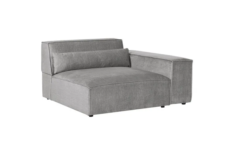 2-sitssoffa Beliani Hellnar Beige Grey - Huonekalut - Sohva - 2:n istuttava sohva