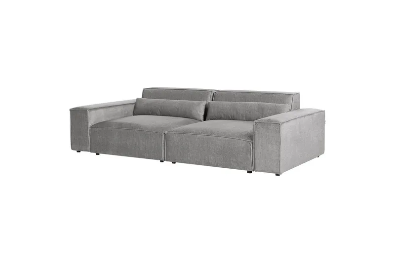 2-sitssoffa Beliani Hellnar Beige Grey - Huonekalut - Sohva - 2:n istuttava sohva