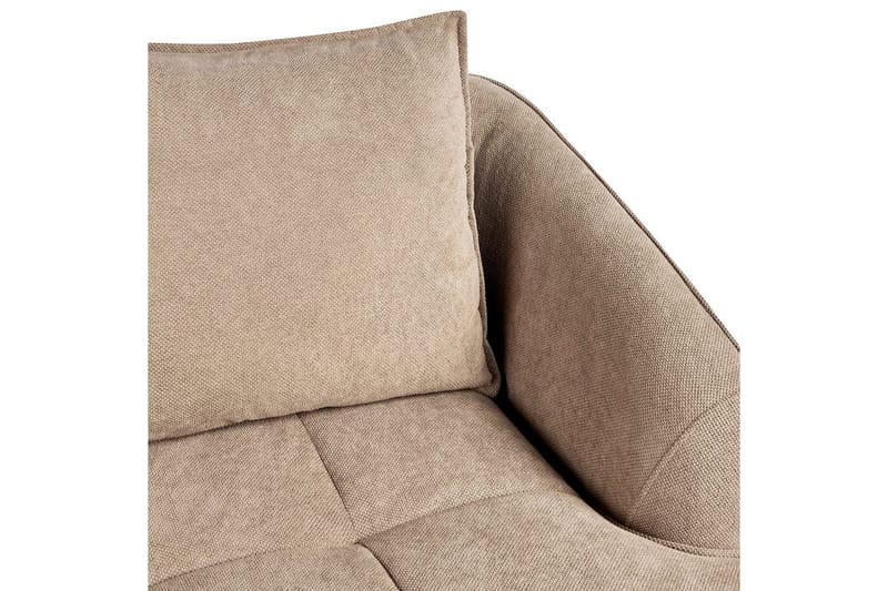 2-sitssoffa Beliani Hobro Brun, Svart Brown||Black - Huonekalut - Sohva - 2:n istuttava sohva