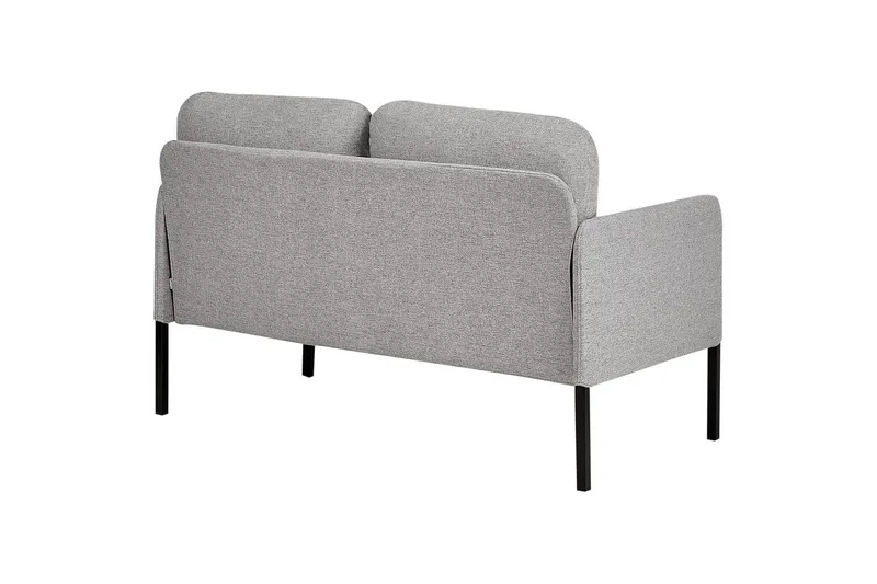 2-sitssoffa Beliani Lahti Beige, svart Light grey||Black - Huonekalut - Sohva - 2:n istuttava sohva