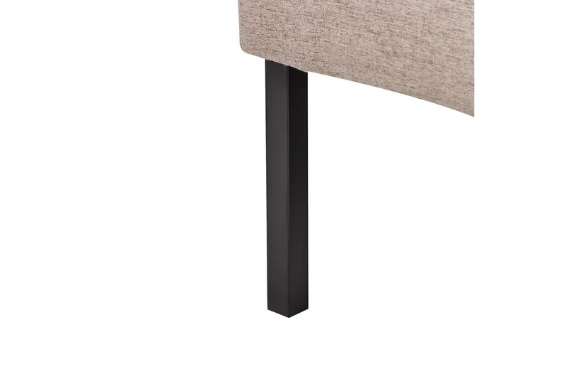 2-sitssoffa Beliani Lahti Beige, svart NO_BRAND Brown||Black - Huonekalut - Sohva - 2:n istuttava sohva