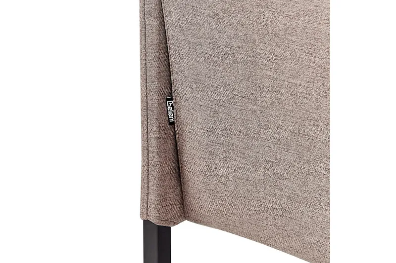 2-sitssoffa Beliani Lahti Beige, svart NO_BRAND Brown||Black - Huonekalut - Sohva - 2:n istuttava sohva