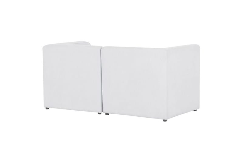 2-sitssoffa Beliani Lemvig Beige NO_BRAND White - Huonekalut - Sohva - Moduulisohva - Moduulisohvakokonaisuus