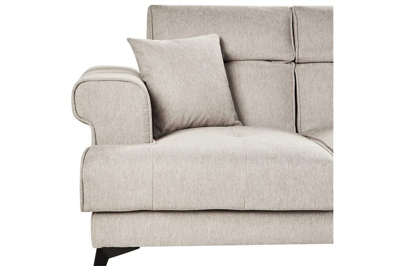 2-sitssoffa Beliani Skive Beige NO_BRAND Beige - Huonekalut - Sohva - 2:n istuttava sohva