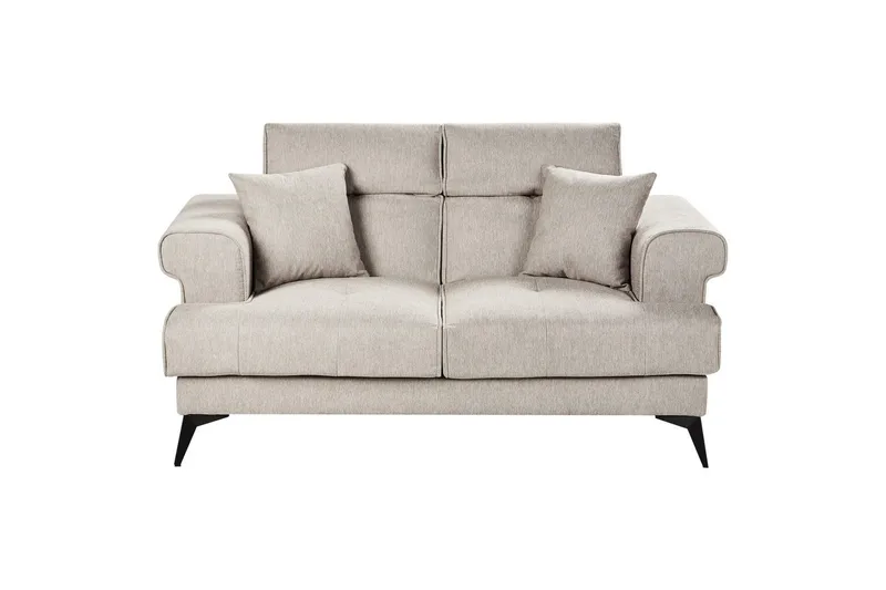 2-sitssoffa Beliani Skive Beige NO_BRAND Beige, undefined