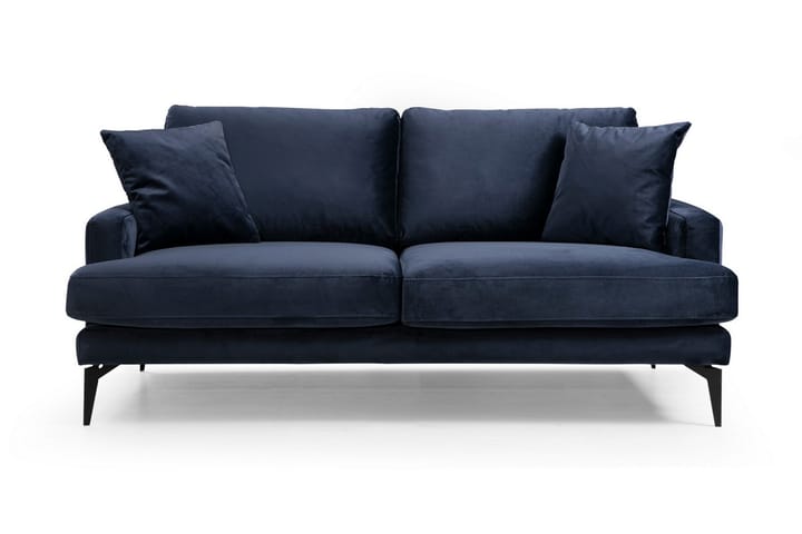 2:n ist Sohva Naiomy - Sininen - 2:n istuttava sohva - Sohva