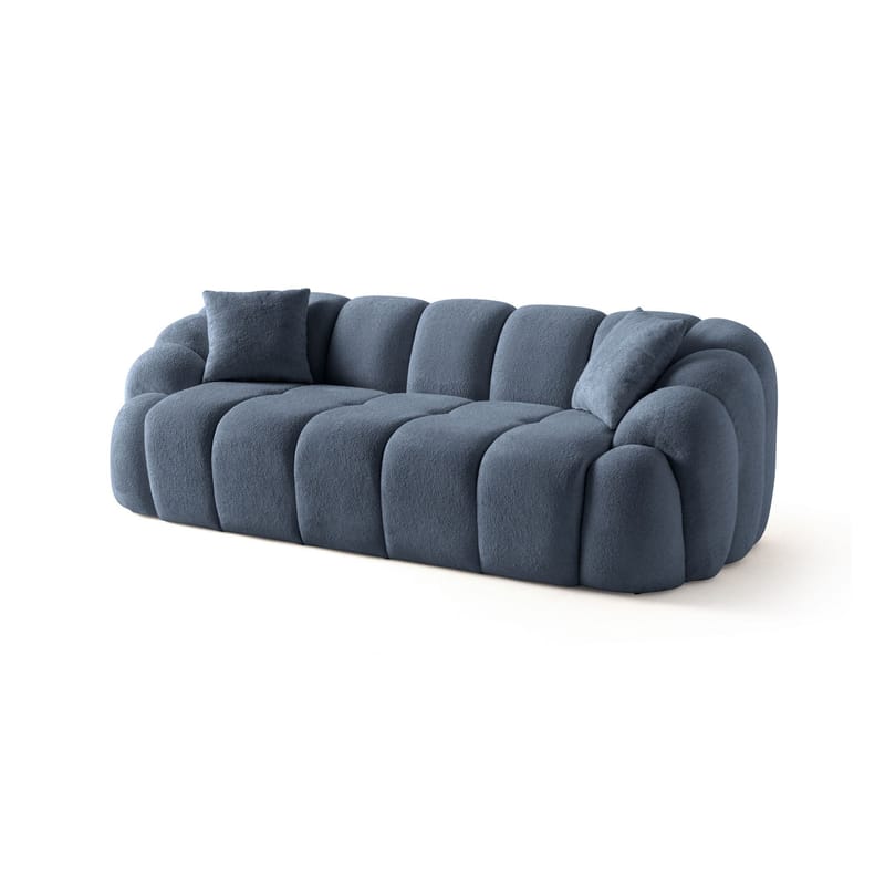 3-istuttava sohva Atelier Del Sofa Octavio (233 x 70 x 80 cm) Laivastonsininen, undefined