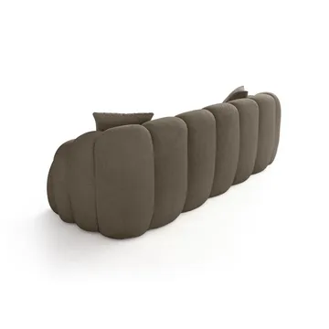 3-istuttava sohva Atelier Del Sofa Octavio (233 x 70 x 80 cm) Ruskea - Huonekalut - Sohva - 3:n istuttava sohva
