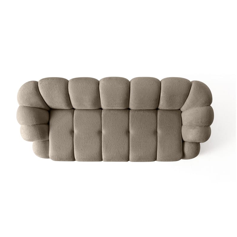 3-istuttava sohva Atelier Del Sofa Octavio (233 x 70 x 80 cm) Ruskea - Huonekalut - Sohva - 3:n istuttava sohva