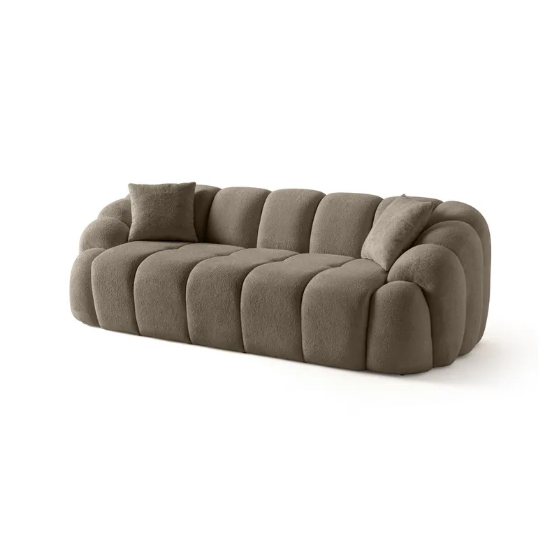 3-istuttava sohva Atelier Del Sofa Octavio (233 x 70 x 80 cm) Ruskea, undefined