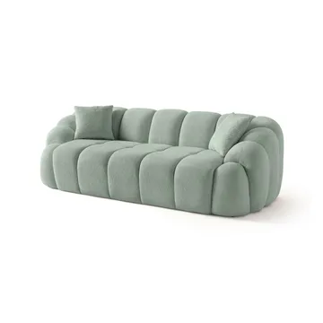 3-istuttava sohva Atelier Del Sofa Octavio (233 x 70 x 80 cm) Turkoosi