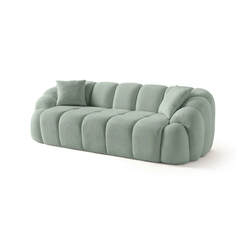 3-istuttava sohva Atelier Del Sofa Octavio (233 x 70 x 80 cm) Turkoosi, undefined