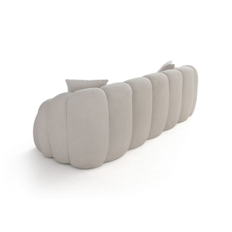 3-istuttava sohva Atelier Del Sofa Octavio (233 x 70 x 80 cm) Valkoinen - Huonekalut - Sohva - 3:n istuttava sohva