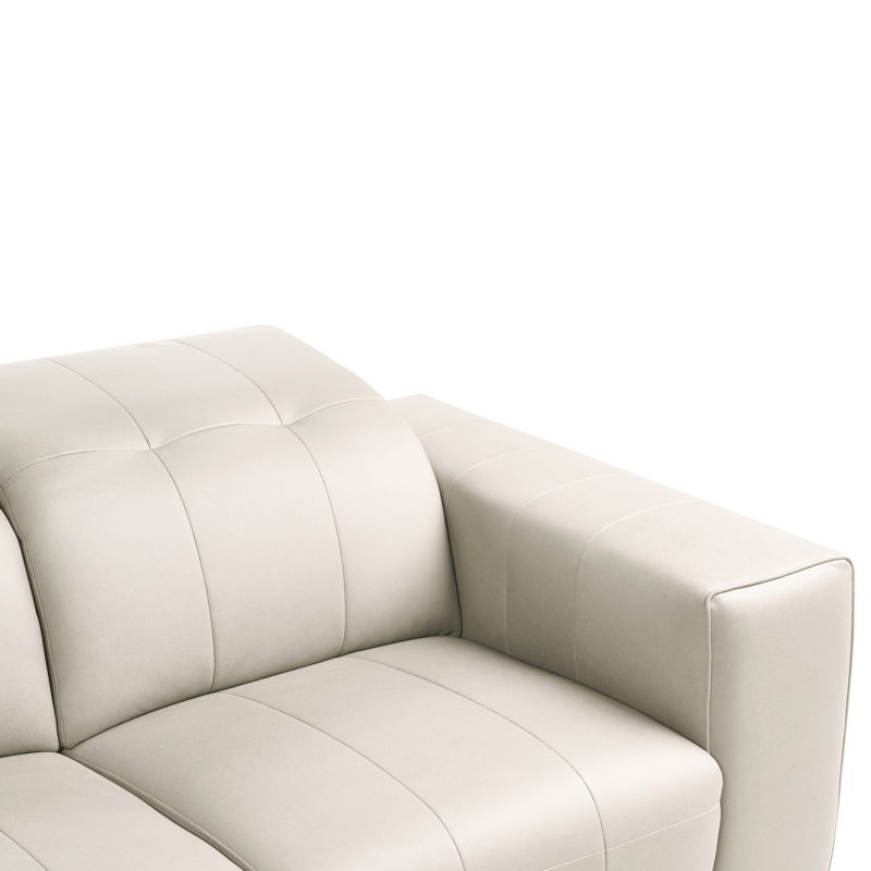 3-istuttava sohva Ommel - Vaalea beige - Huonekalut - Sohva - 3:n istuttava sohva