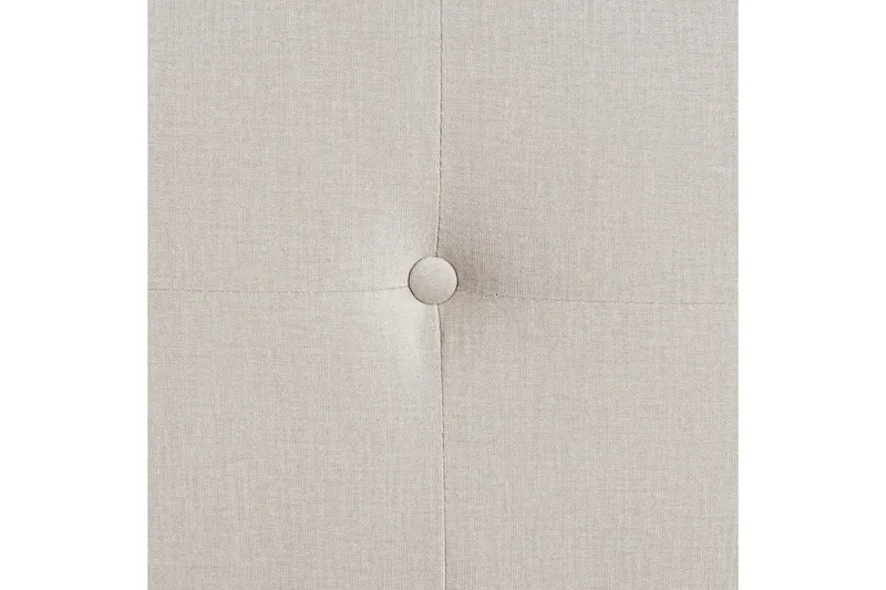 3-sitssoffa Beliani Byske Beige, mörkt trä Beige||Dark colored wood - Huonekalut - Sohva - 3:n istuttava sohva