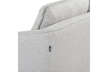 3-sitssoffa Beliani Hobro Brun, Svart Grey||Black - Huonekalut - Sohva - 3:n istuttava sohva