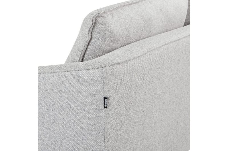 3-sitssoffa Beliani Hobro Brun, Svart Grey||Black - Huonekalut - Sohva - 3:n istuttava sohva