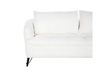 3-sitssoffa Beliani Hobro Brun, Svart White||Black - Huonekalut - Sohva - 3:n istuttava sohva