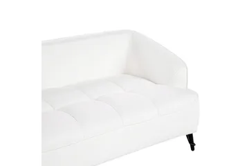 3-sitssoffa Beliani Hobro Brun, Svart White||Black - Huonekalut - Sohva - 3:n istuttava sohva