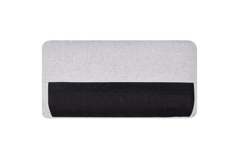 3-sitssoffa Beliani Kansseli Beige, svart Grey - Harmaa - Huonekalut - Sohva - 3:n istuttava sohva