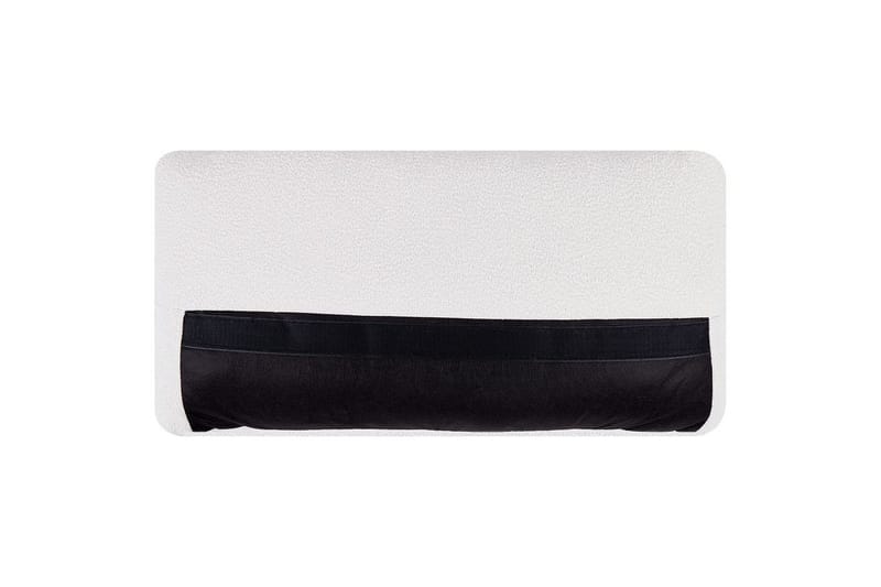 3-sitssoffa Beliani Kansseli Beige, svart White||Black - Huonekalut - Sohva - 3:n istuttava sohva