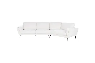 3-sitssoffa Beliani Kansseli Beige, svart White||Black - Huonekalut - Sohva - 3:n istuttava sohva