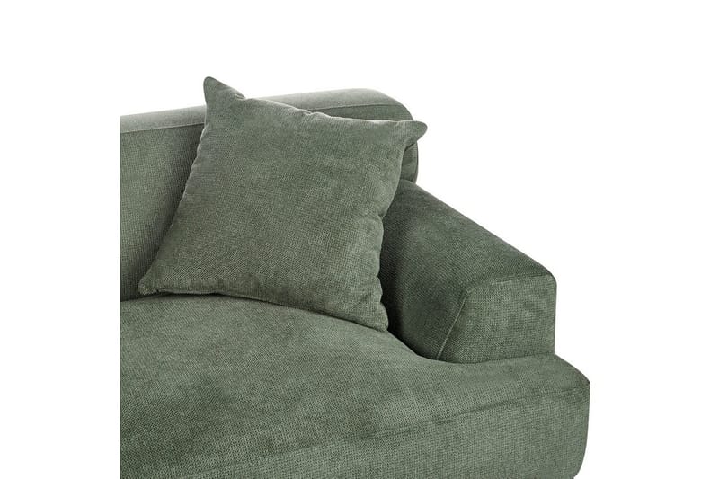 3-sitssoffa Beliani Matila Beige, brun Green||Brown - Huonekalut - Sohva - 3:n istuttava sohva
