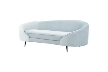 3-sitssoffa Beliani Savar Blå, Svart blue||Black - Huonekalut - Sohva - 3:n istuttava sohva