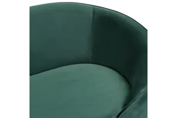 3-sitssoffa Beliani Savar Blå, Svart Dark green||GOLD - Huonekalut - Sohva - 3:n istuttava sohva