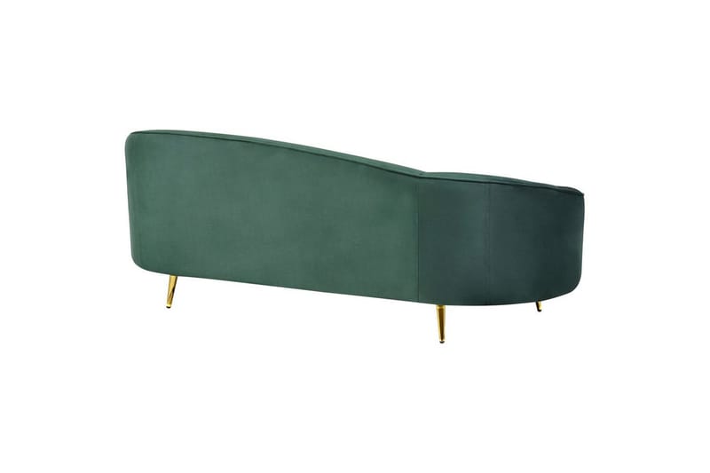 3-sitssoffa Beliani Savar Blå, Svart NO_BRAND Dark green||GOLD - Huonekalut - Sohva - 3:n istuttava sohva