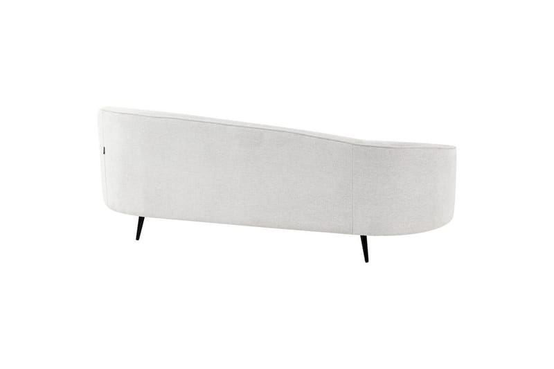 3-sitssoffa Beliani Savar Blå, Svart NO_BRAND White||Black - Huonekalut - Sohva - 3:n istuttava sohva