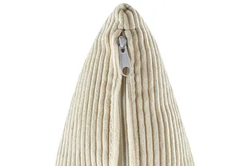 3-sitssoffa Beliani Viskan Beige, Manchestertyg Beige - Huonekalut - Sohva - 3:n istuttava sohva