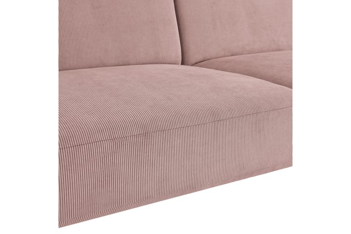 3:n ist Sohva Delorse - Vaaleanpunainen - 3:n istuttava sohva - Sohva