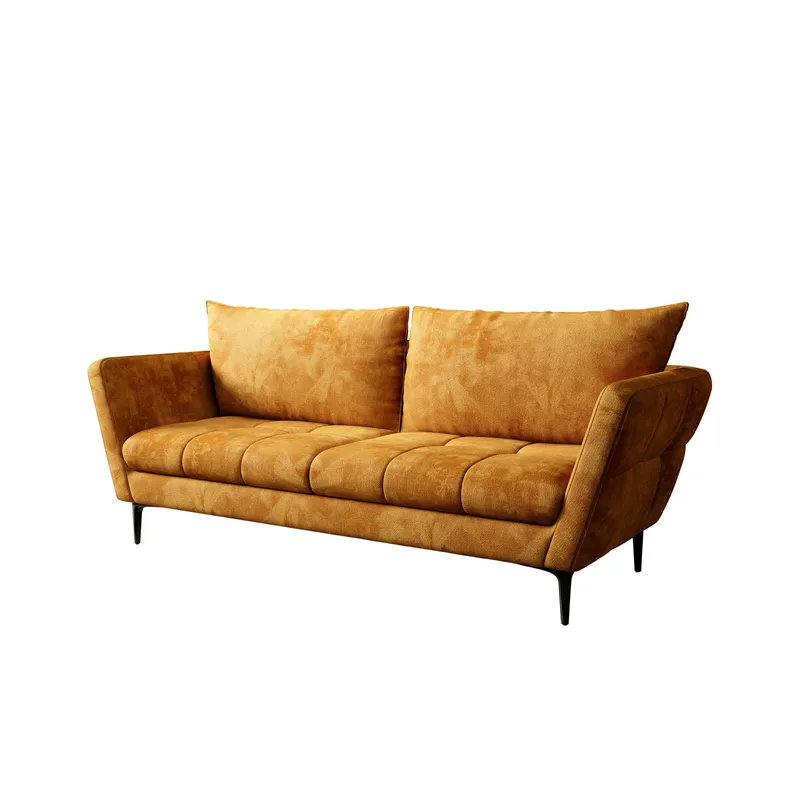 Ancienne 3-istuttava sohva - sinapinkeltainen - Huonekalut - Sohva