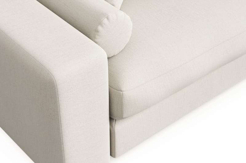 Arken Lyx 3-istuttava Syvä Kangassohva - Vaalea beige - Huonekalut - Sohva - 3:n istuttava sohva