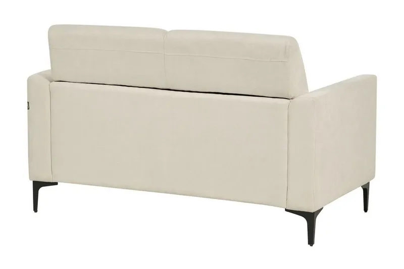 Chet Sohva 2-istuttava - Beige/Musta - Huonekalut - Sohva - 2:n istuttava sohva