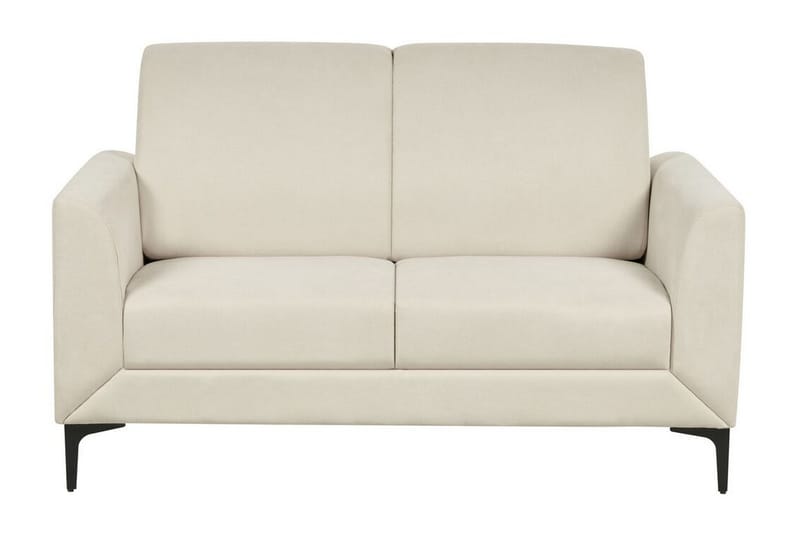 Chet Sohva 2-istuttava - Beige/Musta - Huonekalut - Sohva - 2:n istuttava sohva
