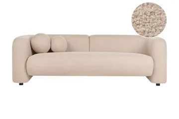 Fabion Sohva 3-istuttava - Beige - Huonekalut - Sohva - 3:n istuttava sohva