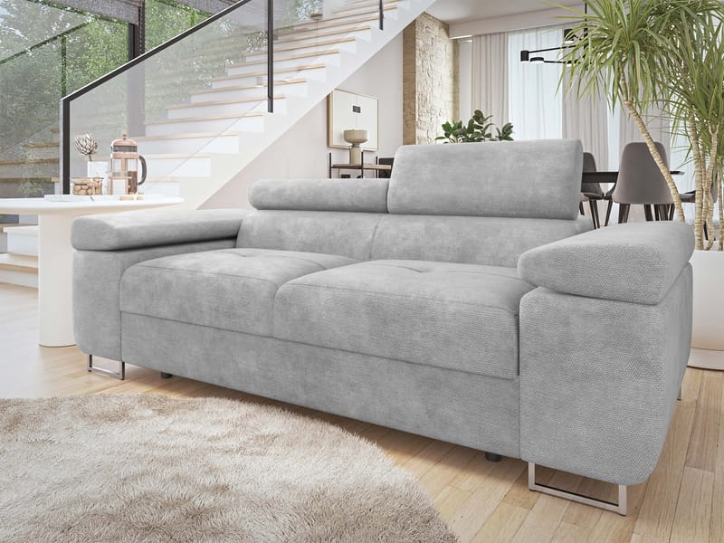 Gabina 2-istuttava sohva - harmaa - Huonekalut - Sohva