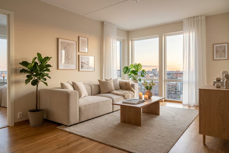 Havana 3-istuttava Matala Sohva - Beige - Huonekalut - Sohva - 3:n istuttava sohva