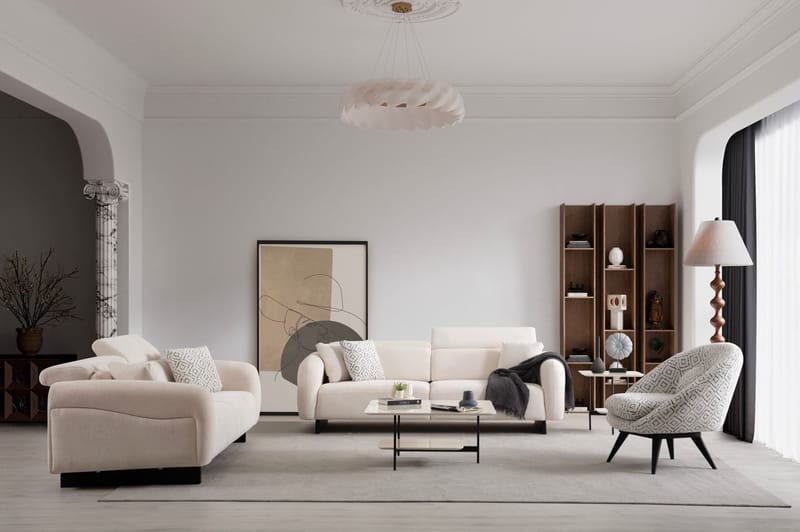 Ingang 3-istuttava sohva Chenille - Huonekalut - Sohva