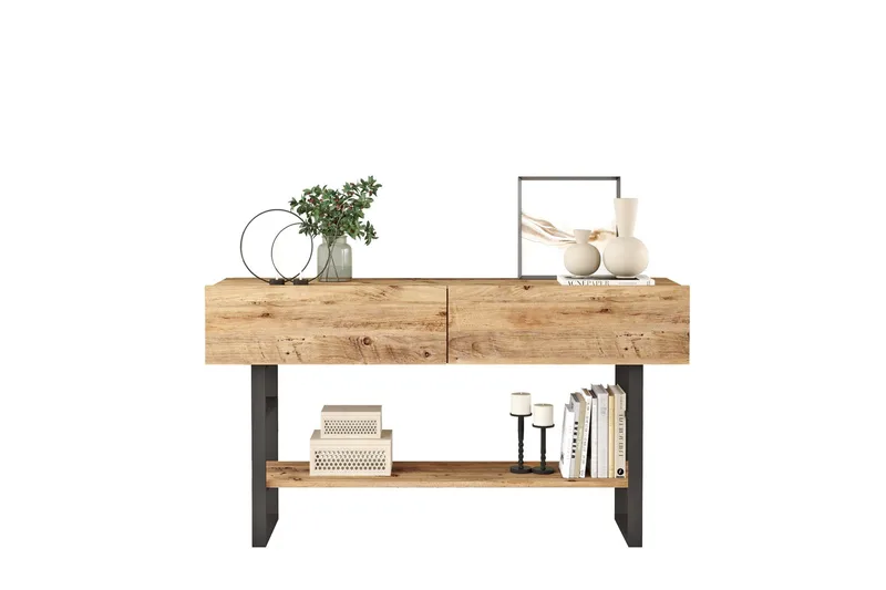 Nagia eteiskalustesetti vaaleanruskea, Hanah Home