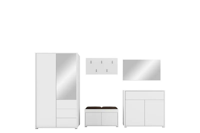 Agawal Eteiskalustepaketti - Huonekalut - Kalustesetit - Eteisen kalustesetit