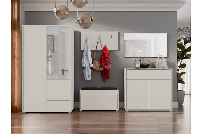 Agawal Eteiskalustepaketti - Huonekalut - Kalustesetit - Eteisen kalustesetit