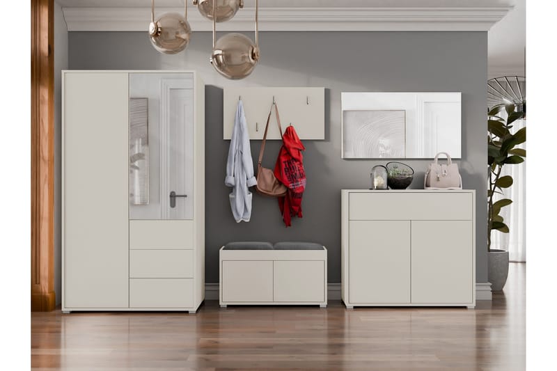 Agawal Eteiskalustepaketti - Huonekalut - Kalustesetit - Eteisen kalustesetit