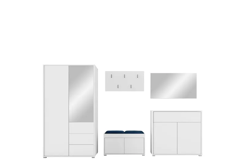 Agawal Eteiskalustepaketti - Huonekalut - Kalustesetit - Eteisen kalustesetit