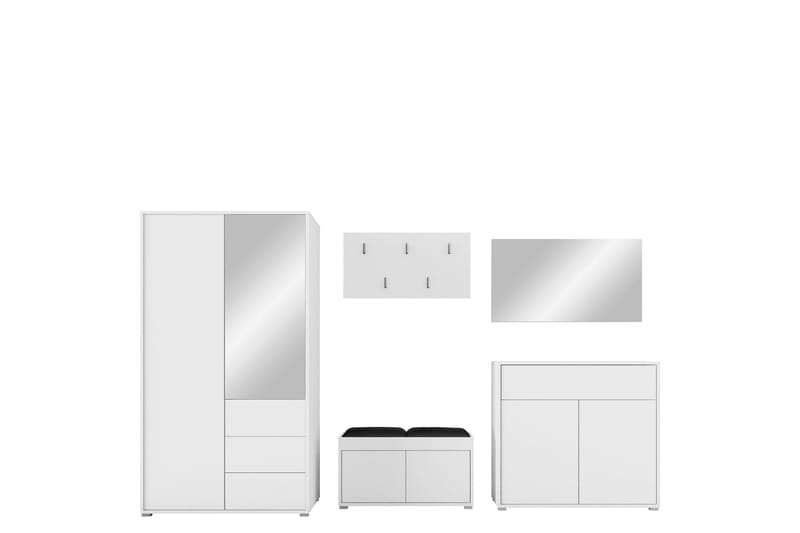 Agawal Eteiskalustepaketti - Huonekalut - Kalustesetit - Eteisen kalustesetit