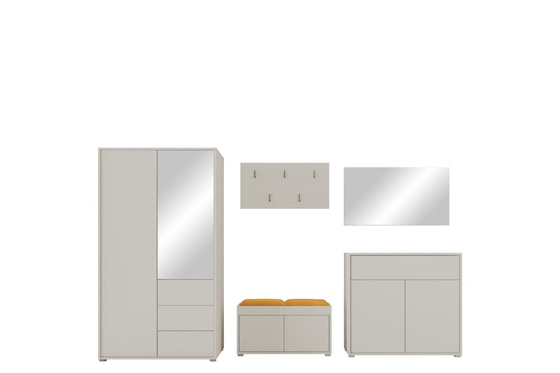 Agawal Eteiskalustepaketti - Huonekalut - Kalustesetit - Eteisen kalustesetit